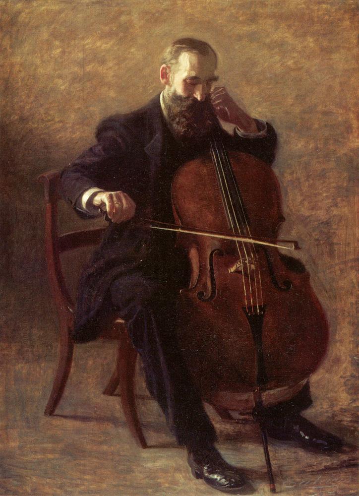 Thomas Eakins The Cello Player